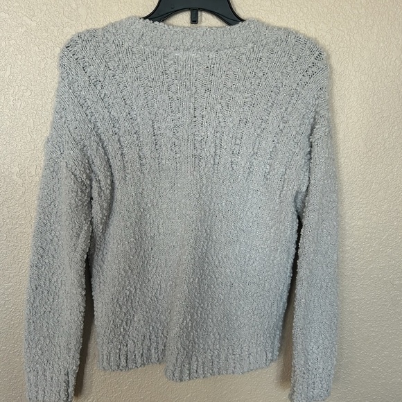 Girls silver cardigan size medium 7/8). - Picture 4 of 5